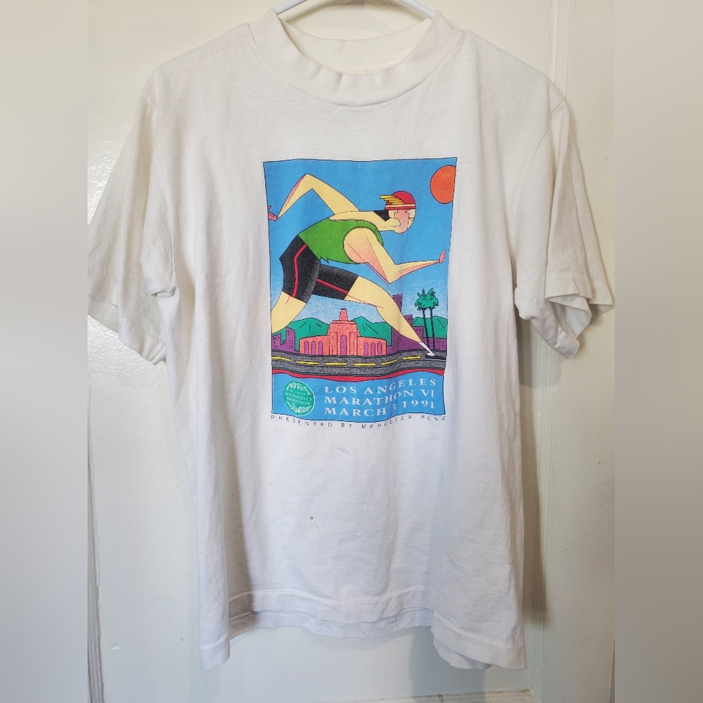Vintage White Graphic T-Shirt